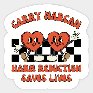 Carry Narcan, Harm Reduction, Overdose Awareness Sticker